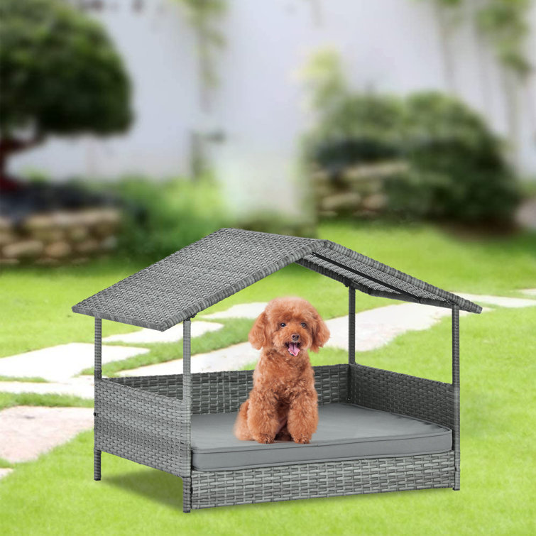 Outdoor patio cheap dog bed